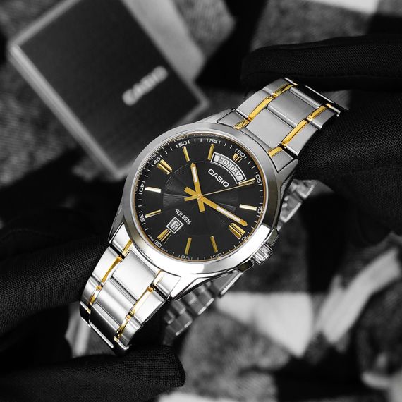 Чоловічий годинник Casio MTP-1381G-1A | Зображення 7