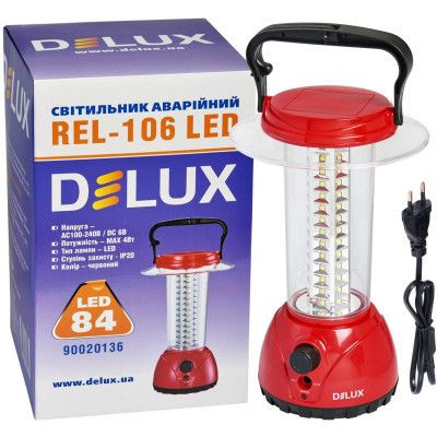 Фонарь Delux REL-106 84 LED 4W (90020136) | Зображення 3