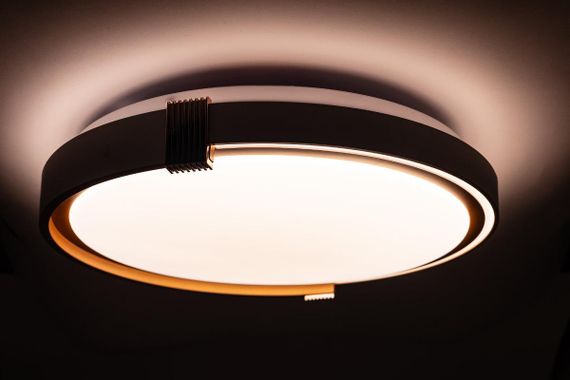 COLISEUM матовий 60W 395*60мм 3000К-6500К з ДК біле золото | Зображення 4