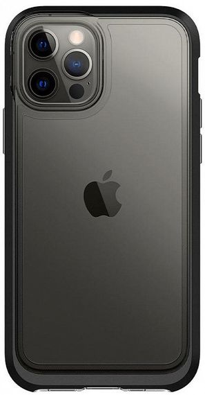 Чехол Spigen для Apple iPhone 12 / 12 Pro Neo Hybrid Crystal, Black (ACS01706)