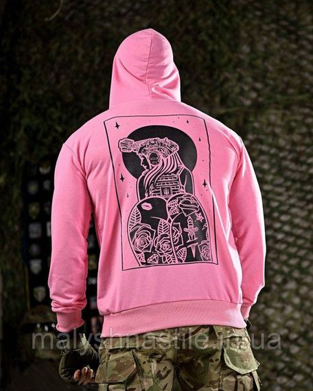 Тактическая худи MAKLIN Girl розовая ДЛ7049