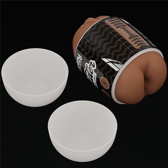 Мастурбатор - Slider Double-Ended Masturbator Ass and Vagina Brown | Зображення 5