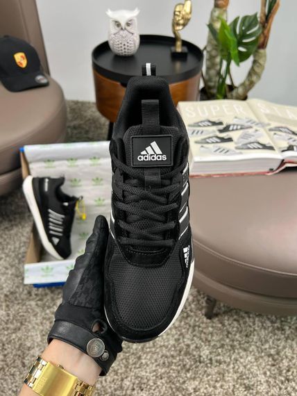 Чоловічі кросівки Equipment Black White  (топ якість) A4402 | Зображення 8