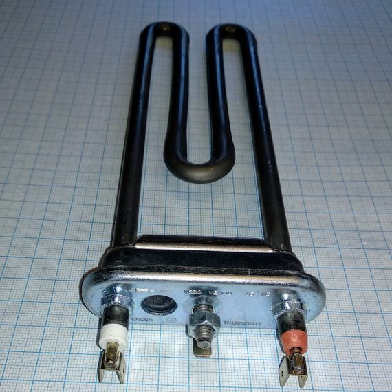 Тэн 2000w L-200мм для стиральной машины Gorenje с отверстием под термостат,без борта.Thermowatt (Италия) | Зображення 4