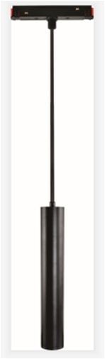 Магнитный трековый светильник-подвес KW-303/10W NW DC48V BK
