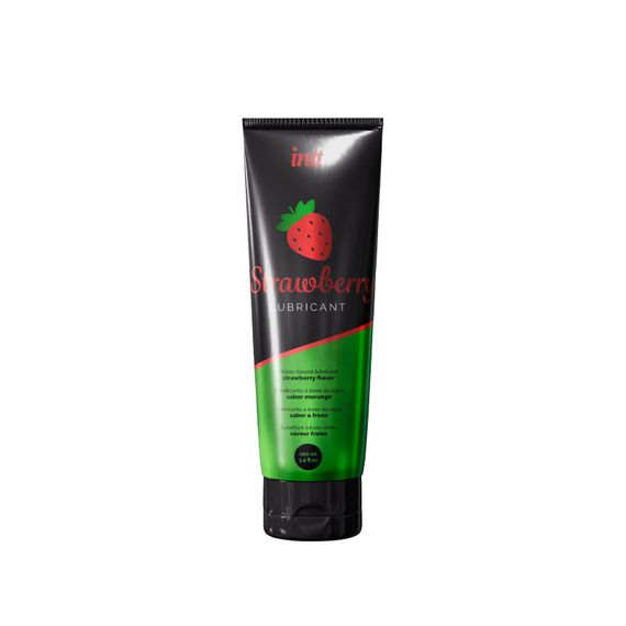 Оральний лубрикант Intt Lubricant Strawberry, полуниця, 100 мл
