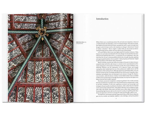 Книга з історії дизайну Вільям Морріс Morris. Charlotte & Peter Fiell, Taschen книги мистецтво культура | Зображення 4