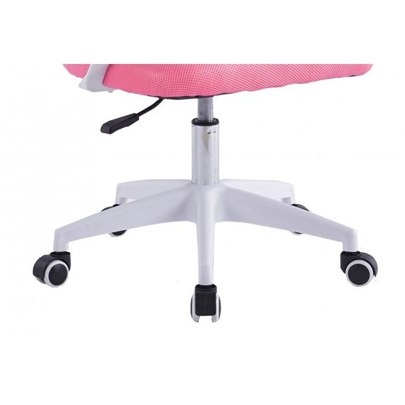 Крісло офісне на колесах Bonro Бонро B-619 Pink (42300184) | Зображення 7