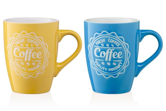 Чашка ARDESTO  Coffee, 330 мл, синя, кераміка (AR3469BL) | Зображення 6