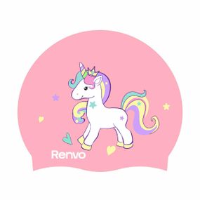 Детская Шапочка для плавания Renvo Kuttara Unicorn JR Розовый OSFM (1SC200-1203)