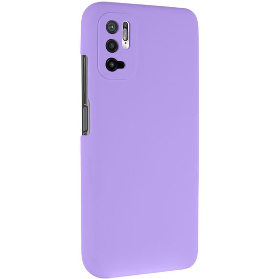 Чохол Silicone Cover Lakshmi Full Camera (AAA) для Xiaomi Redmi Note 10 5G Бузковий / Dasheen