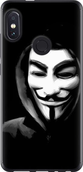 Чехол на Xiaomi Redmi Note 5 Pro Анонимус "832u-1353-17620"