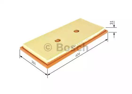Фільтр повітряний MERCEDES-BENZ S-CLASS, BOSCH (F026400482) | Зображення 4