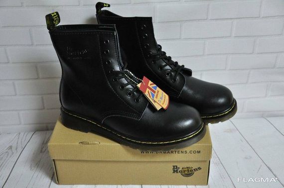 Ботинки Dr. Martens 1460 (Black) Размер 41 42 43 44 45 Доктор Мартинс Ботинки | Зображення 5