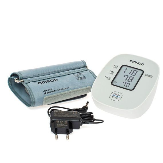 Тонометр Omron M2 Basic (HEM-7121j-e) с адаптером аналог M2 basic ARU гарантия 5 лет