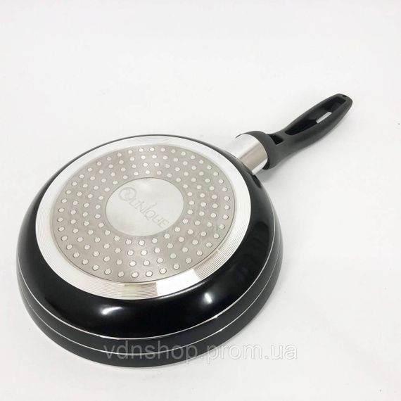 Прочная сковородка с антипригарным покрытием UNIQUE, Удобная сковорода для дома, Сковороду для варки XT-74 | Зображення 9