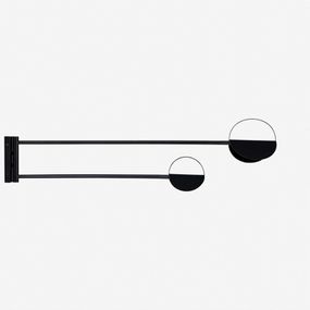 Бра LED 26263 Чорний 20х20х100 см.