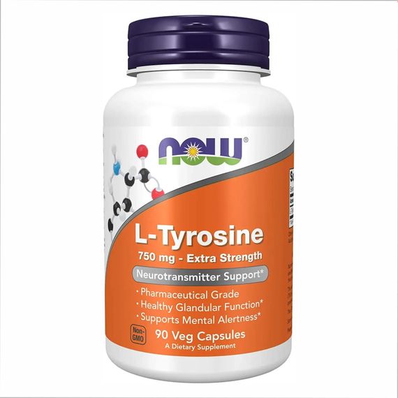 Tyrosine 750mg - 90 vcaps