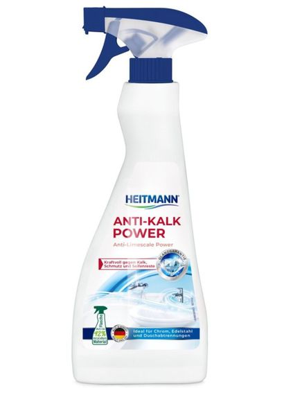 Спрей для удаления известкового налета Heitmann  Anti-Kalk Power 500 мл