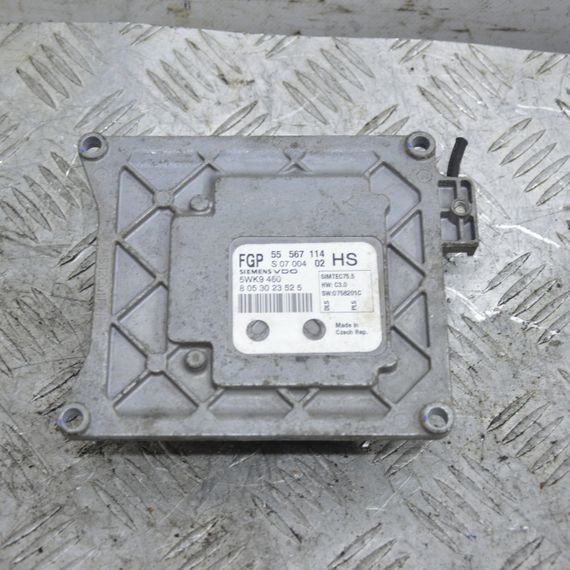 Блок керування двигуном 1.6 Opel Astra H 2004-2014 Комп'ютер ЕБУ мотора Опель Астра Н 55567114 | Зображення 1