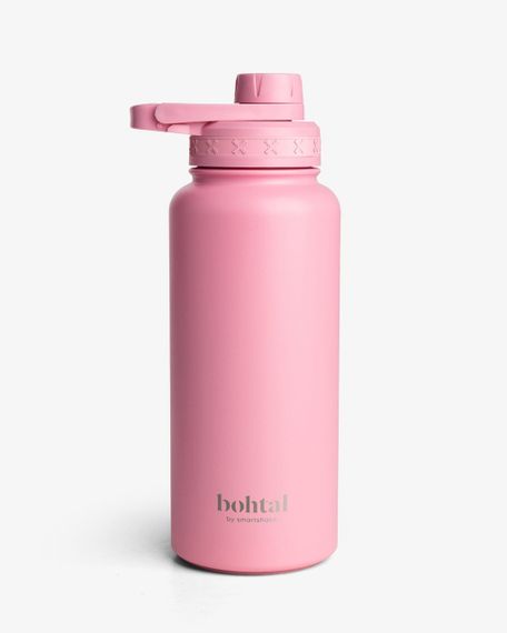 Пляшка для води металева Bohtal Insulated Sports Bottle 960 ml/32 oz Pink | Зображення 1