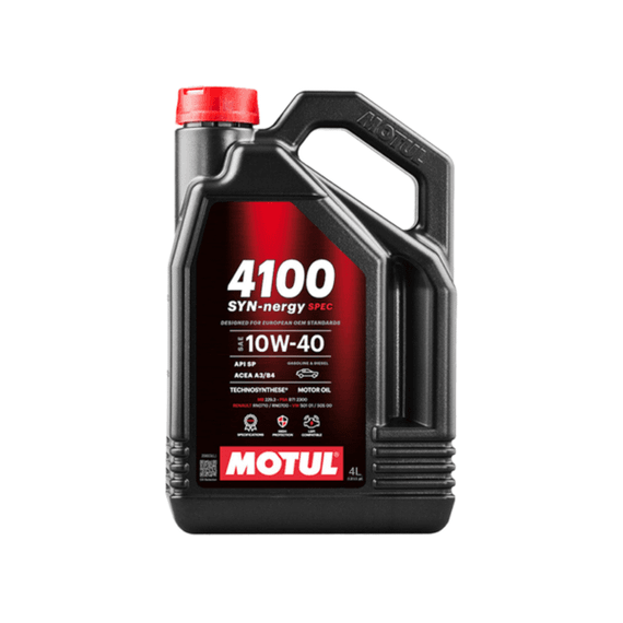 Моторна олива Motul 4100 SYN-nergy SPEC 10W-40 4л.