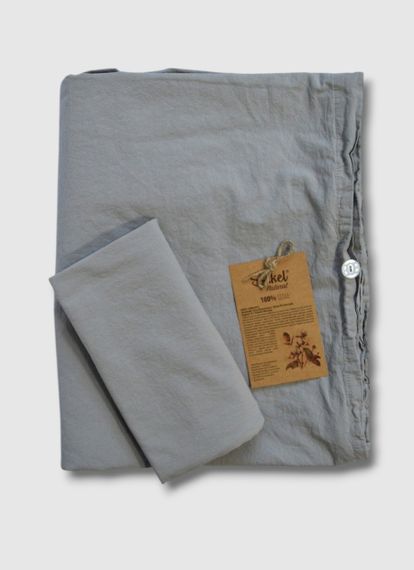 Постільна білизна Sikel Stonewashed Soho 200 х 220 см Gri | Зображення 2