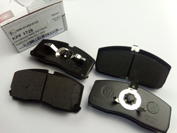Колодки передні гальмівні CK з ABS, Konner (KPF-1726) (3501190005)
