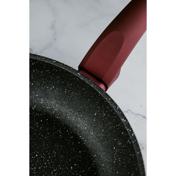 Сковорідка PR-2109-28 'CHERRY' LAVA-STONE 28x5,4 см, PEPPER | Зображення 4