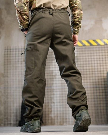 Тактичні штани софтшел REGION олива ВТ7618 | Зображення 5