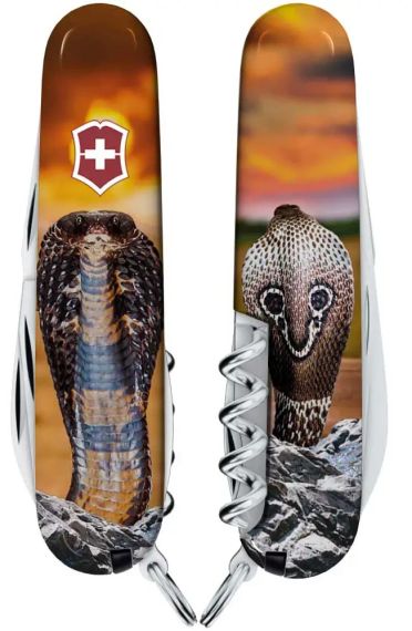 Ніж Victorinox Swiss Army Spartan Zodiac. Королівська кобра | Зображення 1