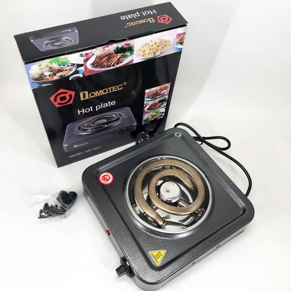 Электроплита Domotec MS-5531. NX-545 Цвет: серый | Зображення 2