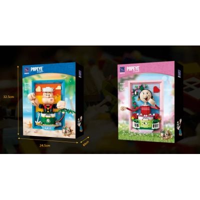 Конструктор Pantasy Popeye Olive Oyl (86404) | Зображення 4