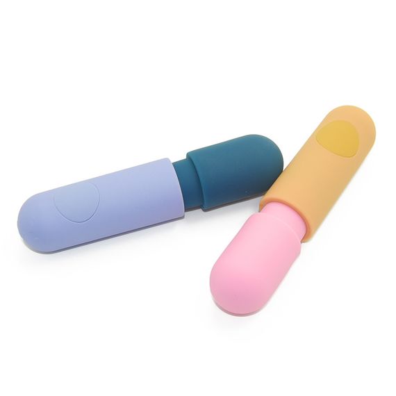 Міні-вібратор мікрофон Sweet Em, 10 режимів, синій, 11.8 х 2.6 см Sex Aura | Зображення 3