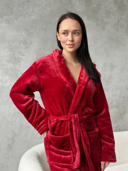 Женский махровый халат (2669/6) XL | Зображення 2