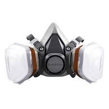 Напівмаска сіра ProMask M6200 Сизам