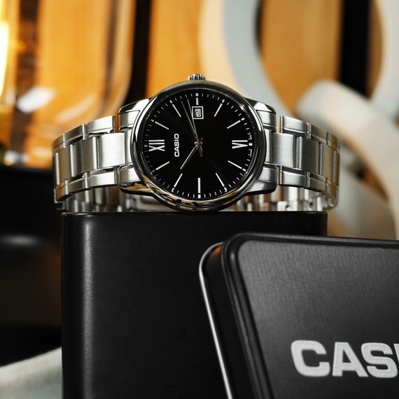 Чоловічий годинник Casio MTP-V002D-1B3 | Зображення 2