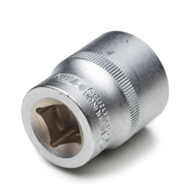 Насадка шестигранна 1/2" 23мм CrV СИЛА