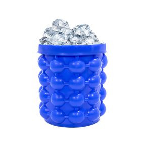 Форма Ice Cube Maker Genie силіконова для заморожування зберігання льоду охолодження напоїв