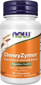 Пищеварительные ферменты NOW ChewyZymes 90 chewables