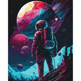 Картина по номерам "Одинокий путешественник" 16506-AC 40х50 см