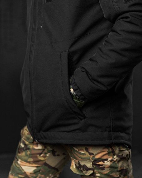 Зимняя куртка patron  OMNI-HEAT black  ВТ7006 | Зображення 7