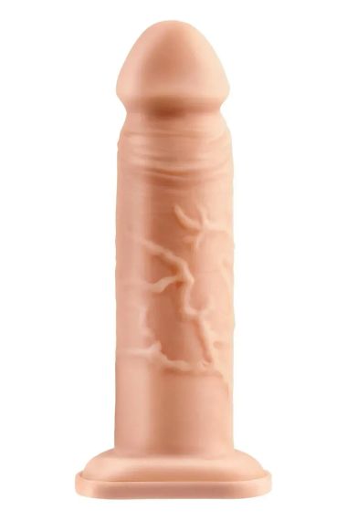 Страпон фаллопротез силіконовий Pipedream Fantasy X-Tensions, бежевий, 20 х 5 см Sex Aura | Зображення 2