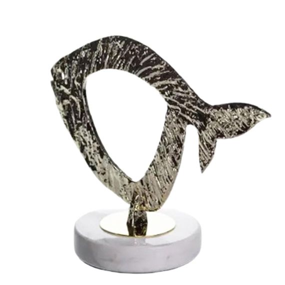 Декоративная фигурка Modern Fish 25х10х18 см металлическая HP-7-21 | Зображення 3