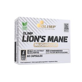 Ежовик гребенчатый Olimp Lions Mane Mushroom 60 капсул