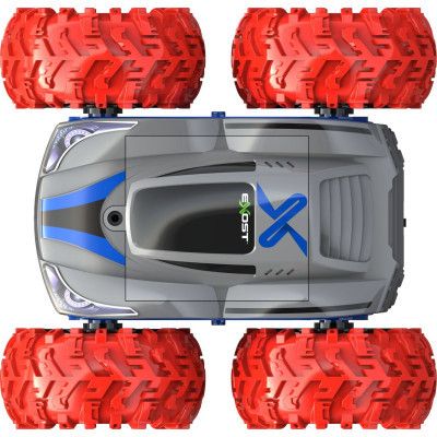 Радиоуправляемая игрушка Silverlit Exost 360 CROSS II, 118 2,4 ГГц, красная (20257-2) | Зображення 2