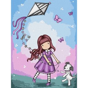 Картина по номерам "Don’t Fly Away Santoro Gorjuss Collection" KHO8585, 30х40 см