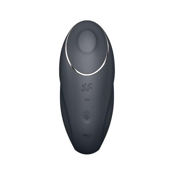 Кліторальний стимулятор - Satisfyer Tap & Climax 1 Grey Sex Aura | Зображення 5