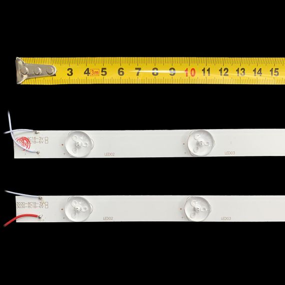 LED підсвітка TV універсальна 7-led 3V 530mm 1шт. | Зображення 2
