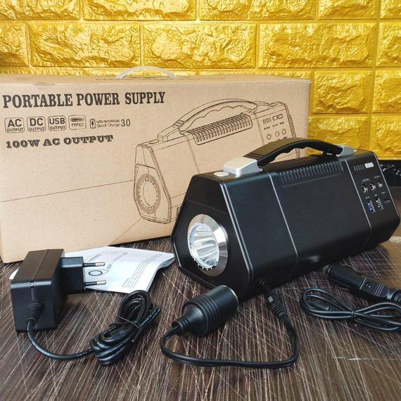 Портативна зарядна станція 155вт/ч ,100-150W, 42000 мAч SW-00001434 | Зображення 1